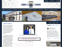 Tablet Screenshot of mercywaterford.net